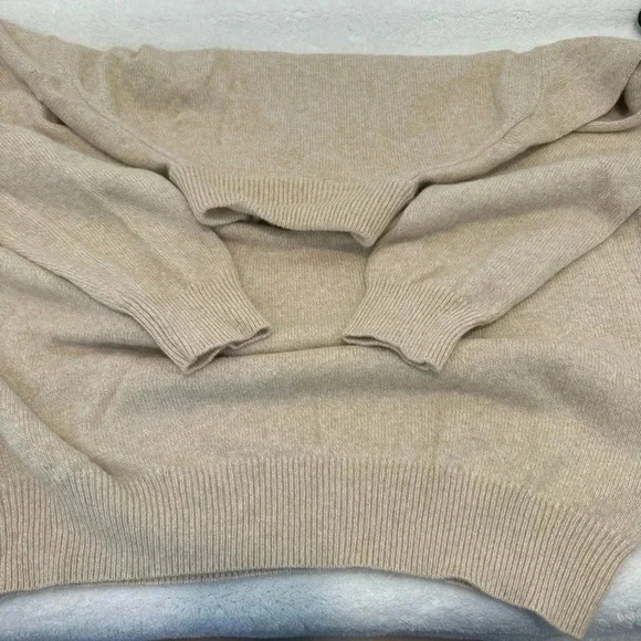 Valentino Jeans Mock Men's Turtleneck 1/4 Zip Sweater size XL - Picture 5 of 15